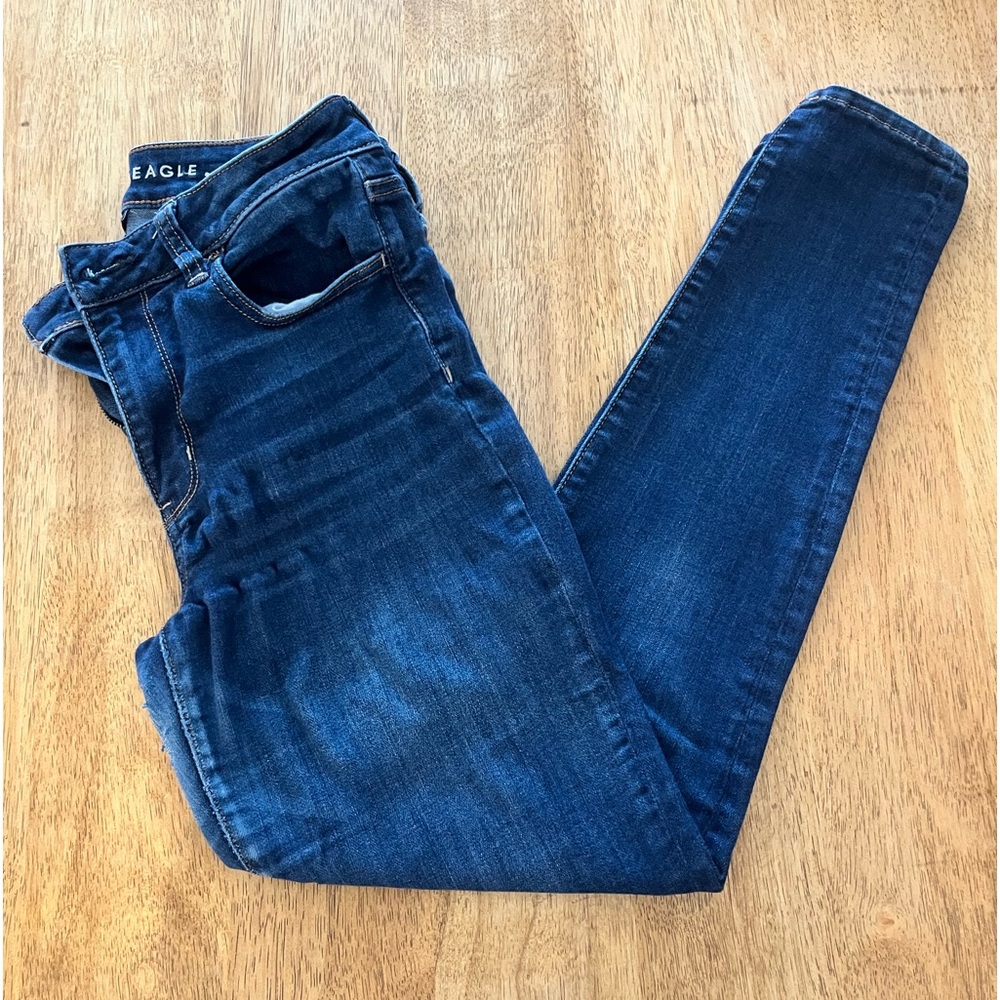 American Eagle Hi Rise Jegging with Next Level Stretch- size 8 regular